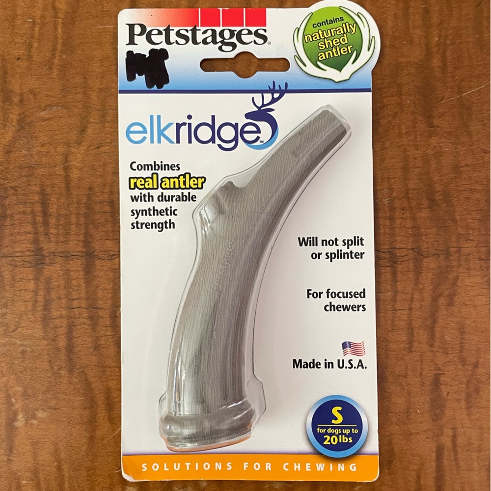 Dog Toy: Elkridge No-Splinter Antler, Small